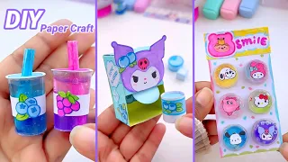 DIY Miniature Crafts Idea / Easy Craft Ideas / school hacks / mini craft / how to make / paper craft