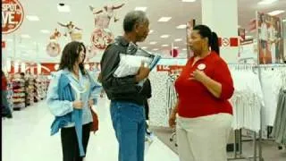 Morgan Freeman Visits Target