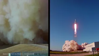SpaceX - Falcon Heavy - Arabsat 6A - 4K - High Fidelity - Longer Version