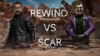 JOKER VS TERMINATOR! Rewind vs. Scar (Online Matches #4)