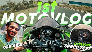 OUR 1ST MOTOVLOG With OLD VIBE | Vlog No . 84
