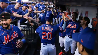 Pete Alonso Drills Home Run to Dead Center