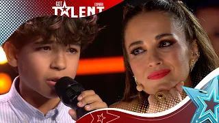 La VOZ de este jilguerillo pone la piel de gallina al jurado | Audiciones 7 | Got Talent España 2023