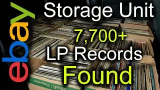 I bought A Massive Record Collection Over 8,000 LP Records Found Thrifting