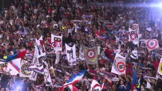 Hommage rendu au supporter lors du match Lyon - Monaco gagné 6-1 ! Rétrospectif de la saison !