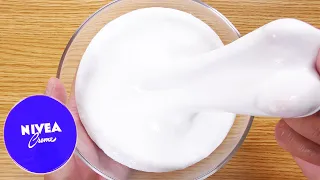 【DIY】ニベアスライムの作り方【slime ASMR】