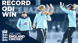 RECORD ODI Win! | England v West Indies Classic | Women's Cricket World Cup 2020