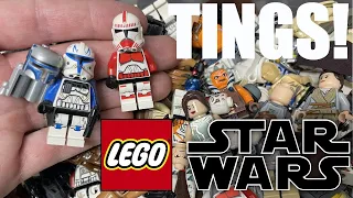 Finally A Star Wars Haul! LEGO Star Wars Mystery Minifigure Thrift Haul | LEGO Investing