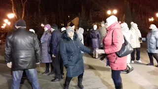 Музыка нас связала!!! Танцы в парке Горького !!!  Харьков Январь 2021