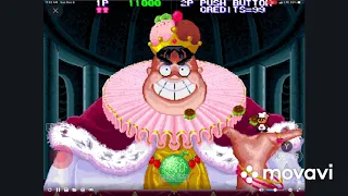 Super BurgerTime (Arcade)(All Boss Battles)(Japanese version)