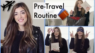 What's In My Carry On Bag & My Pre-Travel Routine | Amelia Liana