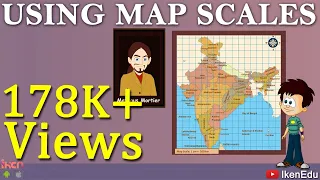 Learn Geography - How to use Map Scale in Maps? | iKen | iKen Edu | iKen App