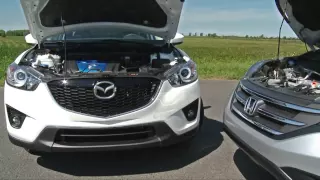 Mazda CX-5 vs. Honda CR-V | Comparaison Guide de l'Auto | Mazda Canada