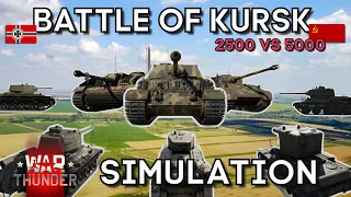 EPISODE 12 - KURSK - Battle Simulation Based on Previous Outcomes - WAR THUNDER EVENT MOVIE