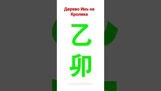 Дерево Инь Кролик | Столп дня И Мао | 60 типов личности в бацзы