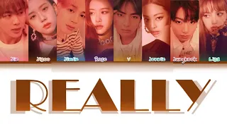 How Would BTS & BLACKPINK Sing "REALLY" By BLACKPINK (FANMADE)