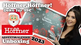 Höffner,Höffner! 🤔ADVENTSKALENDER 2023 Unboxing 24 Türchen