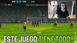 OLVIDATE DE PES Y FIFA MOBILE! ESTE ES EL MEJOR JUEGO DE FÚTBOL PARA CELULAR