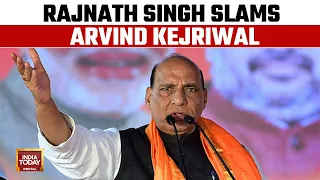 'AAP Has Lost It's Mind', Says Rajnath Singh As He Reacts To Kejriwal's 'Modi Will Retire' Jibe