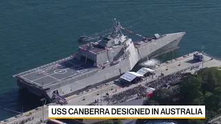 US Commissions New Battleship USS Canberra in Sydney