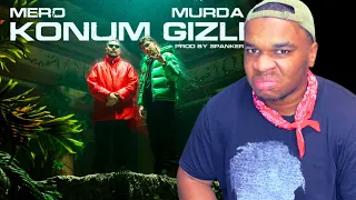 Turkish Rap!! MERO feat. Murda - Konum Gizli ( Reaction )