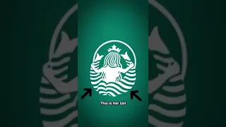 This is how the Starbucks logo looks from behind...