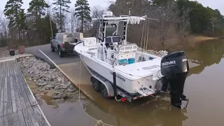 How to Launch your boat By Yourself. NO CLIMBING