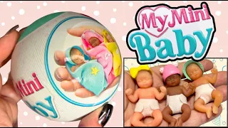 👶 MY MINI BABY 👶 Silicone Dolls ZURU 5 Surprise Balls Unboxing & Review