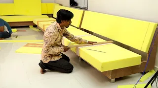 Making Corner Sofa 😊❤️ #Fun #DIY #Sofa