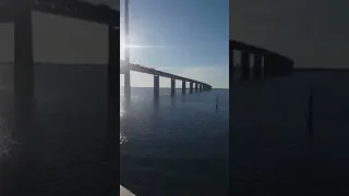Oresund Bridge Connecting Denmark to Sweden