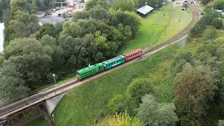 Тепловоз ТУ2-131 на ст. Аникщяй / TU2-131 at Anykščiai station