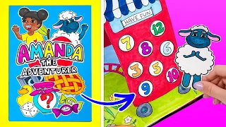 3 Fun Educational Games From Paper For Kids