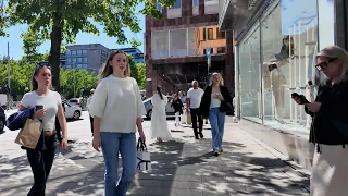 Sweden, Stockholm - Stockholm City Centre | Drottninggatan & Much More | 4K