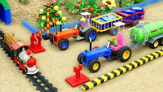 Top diy tractor making mini Traffic Lights for train | Green Light Go! Red Light Stop | Tractor COA