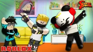 HOUSE PARTY GOES WRONG IN ROBLOX! Let's Play Roblox House Party with Combo Panda