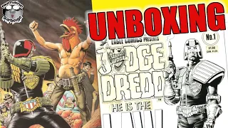 Unboxing the Judge Dredd by Brian Bolland Apex Edition Hardcover with Slipcase