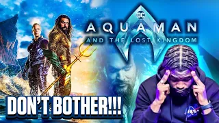 Aquaman And The Lost Kingdom: Don't Bother!!!