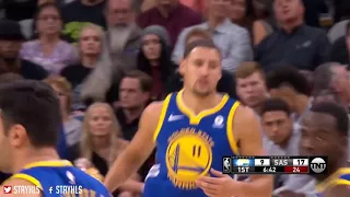 Stephen Curry Injury     GSW vs Spurs   Nov 2