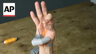Robotic 'Third Thumb' helps perform challenging tasks single-handedly