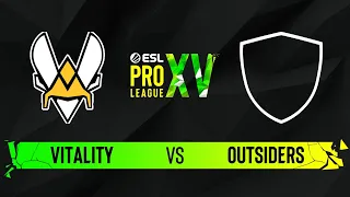 Vitality vs. Outsiders - Map 2 [Inferno] - ESL Pro League Season 15 - Group B