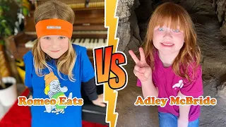 Adley McBride Vs Romeo Eats (My Stupid Heart) Transformation 👑 New Stars From Baby To 2023