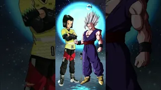 Who is strongest | Androide 17 y 18 DRIP vs Saiyan #shorts #dbs #anime #edit #viral #dragonball #vs