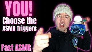 ASMR || YOU❗ Choose the ASMR Triggers || Fast, Aggressive, and Random ASMR || Cr.@DongASMR