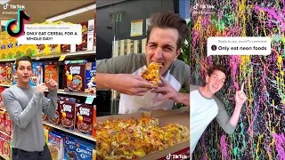 Only Eat "______" Food for 24 hours - @mattpeterson_ Tiktok Compilation Part 2