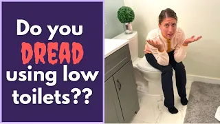 Two SIMPLE ways to help you get out of a low chair or stand from a low toilet