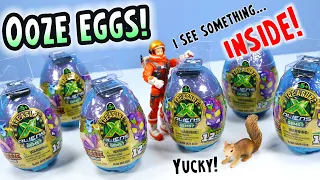 Treasure X Alien Ooze Eggs Toy Review Moose