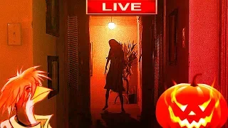 Edgy Penguin plays Visage(Early Access) and other horror games Live (Halloween 2018)
