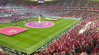CEREMONIA BELGICA vs MARRUECOS AL THUMAMA STADIUM FIFA WORLD CUP QATAR 2022