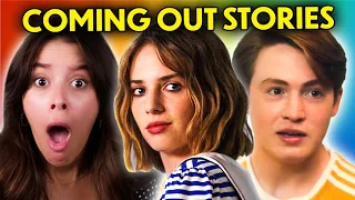 Queer People React To Powerful Coming Out Scenes! (Heartstopper, Stranger Things, Atypical) | React