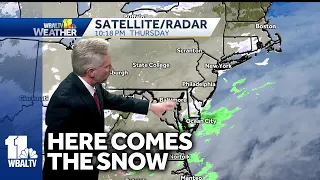 Here's what to expect from Friday's snow